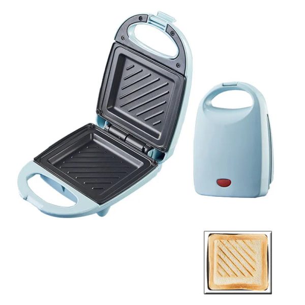 Second image of Multifunctional Household Appliance Sandwich Machine Breakfast Fast Toast Pan Folded Press Waffle Electric Grill Pot