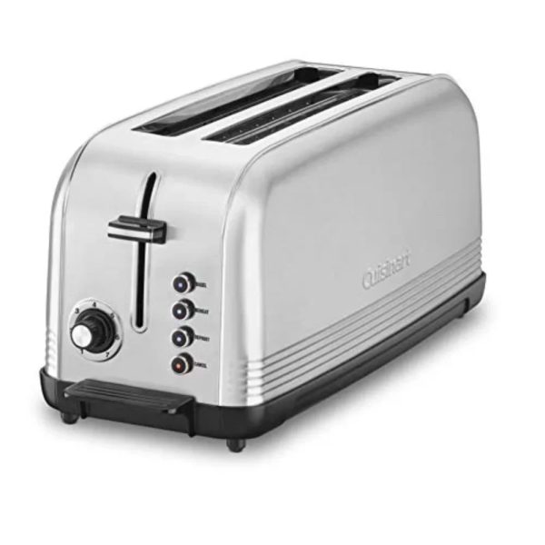 Second image of Long Slot Toaster Electric Toasters on Offer Bread Cooking Appliances Kitchen Home