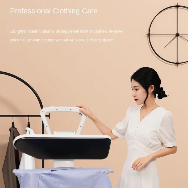 Second image of Steam Iron Intelligent Steam Pressure Ironing Hanging Ironing Machine Clothes Pressing Machines-240V Universal Home Appliances