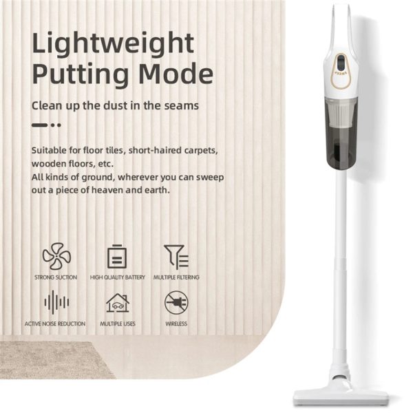 Second image of New Xiaomi 120000Pa 5 in1 Wireless Car Vacuum Cleaner Cordless Handheld Auto Vacuum Home & Car Dual Use Mini Vacuum Appliances